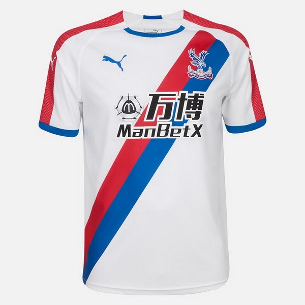 Camiseta Crystal Palace Replica Segunda Ropa 2018/19 Blanco